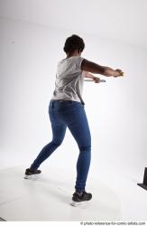 LAVERNE STANDING POSE WITH DAGGER